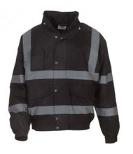 Load image into Gallery viewer, Hi-Vis Bomber Style Coat 4 Colours Includes left breast logo
